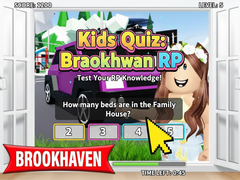 Oyunu Kids Quiz: Brookhaven RP