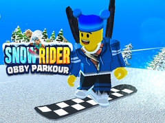 Oyunu Snow Rider Obby Parkour