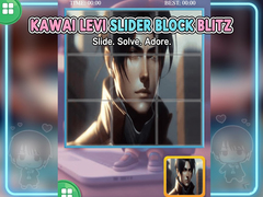 Oyunu Kawaii Levi Slider Block Blitz