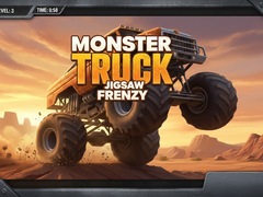 Oyunu Monster Truck Jigsaw Frenzy