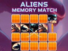 Oyunu Aliens Memory Match