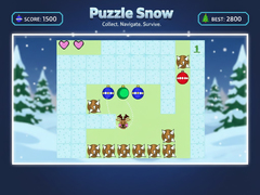 Oyunu Puzzle Snow