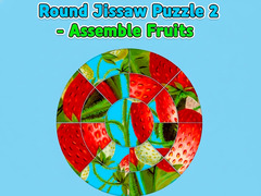 Oyunu Round jigsaw Puzzle 2 - Assemble Fruits