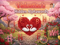 Oyunu Valentines Hidden Alphawords