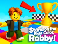 Oyunu Stand on the Right Color, Robby!