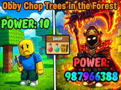 Oyunu Obby Chop Trees in the Forest
