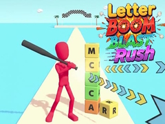 Oyunu Letter Boom Blast Rush