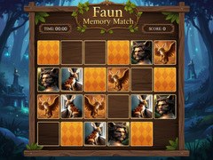 Oyunu Faun Memory Match
