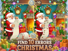 Oyunu Find 10 Errors Christmas