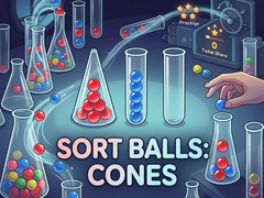 Oyunu Sort Balls: Cones