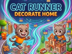 Oyunu Cat Runner Decorate Home