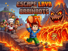 Oyunu Escape Lava for Brainrots!