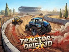 Oyunu Tractor Drift 3D