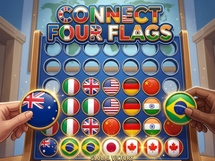 Oyunu Connect Four Flags