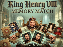 Oyunu King Henry VIII Memory Match