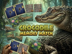 Oyunu Crocodile Memory Match