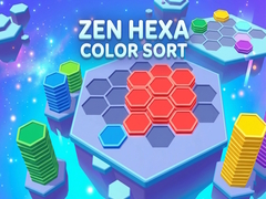 Oyunu Zen Hexa Color Sort