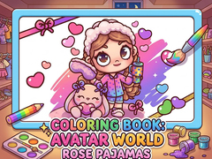 Oyunu Coloring Book: Avatar World Rose Pajamas