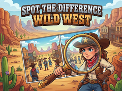 Oyunu Spot the Difference: Wild West