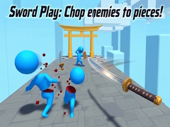 Oyunu Sword Play: Chop enemies to pieces!