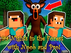 Oyunu 99 Nights in the Forest with Noob and Pro!