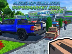 Oyunu AutoShop Simulator: Supermarket 2026