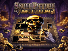 Oyunu Skull Picture Scramble Challenge