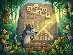 Oyunu Words Spy. Animals