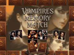 Oyunu Vampires Memory Match