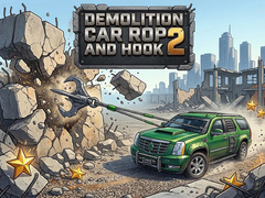 Oyunu Demolition Car Rope and Hook 2