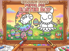 Oyunu Coloring Book: Peppa Pig Easter Day