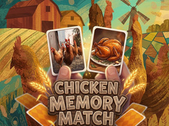 Oyunu Chicken Memory Match