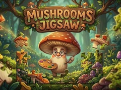 Oyunu Mushrooms Jigsaw