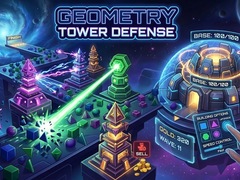 Oyunu Geometry Tower Defense
