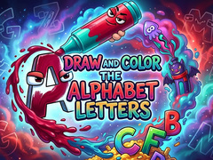 Oyunu Draw and Color the Alphabet Letters
