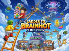 Oyunu Ladder to Brainhot: Climb Obby