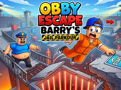 Oyunu Obby - Escape Barry's Jail Parkour