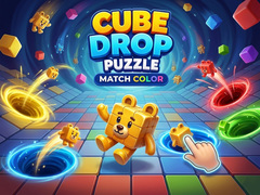 Oyunu Cube Drop Puzzle: Match Color