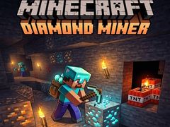 Oyunu Minecraft Diamond Miner