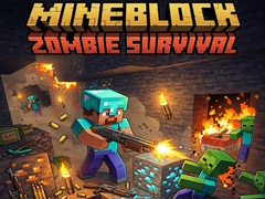 Oyunu Mineblock Zombie Survival