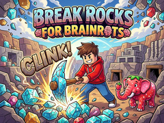 Oyunu Break Rocks For Brainrots