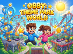 Oyunu Obby: Theme Park World