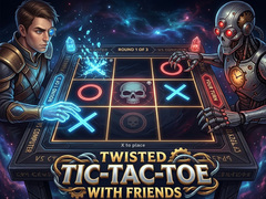 Oyunu Twisted Tic-Tac-Toe with Friends