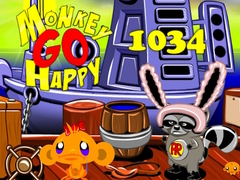 Oyunu Monkey Go Happy Stage 1034