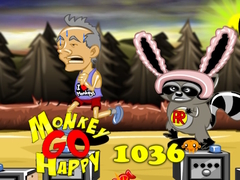 Oyunu Monkey Go Happy Stage 1036