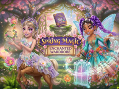 Oyunu Spring Magic Enchanted Wardrobe