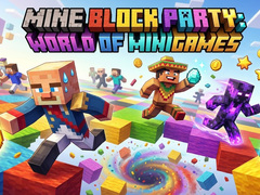 Oyunu Mine Block Party World of Minigames