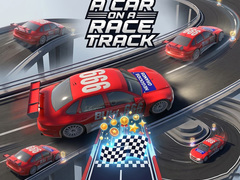 Oyunu A Car on a Race Track