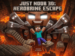 Oyunu Just Noob 3D: Herobrine Escape