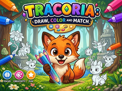 Oyunu Tracoria: Draw, Color & Match